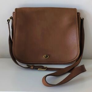 Vintage Coach Leather Crossbody Purse